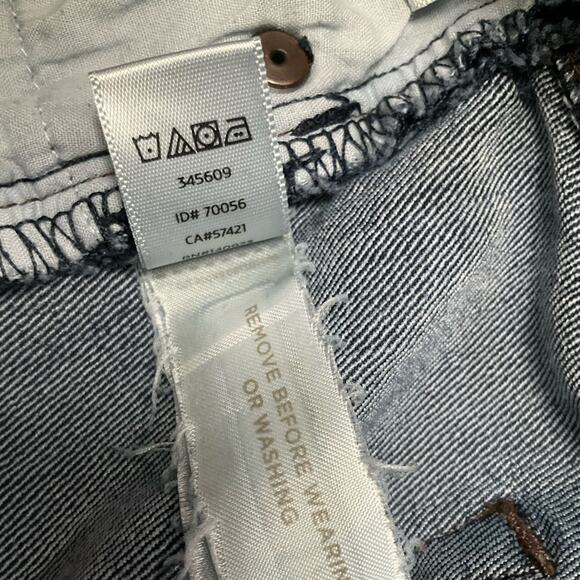 Ann Taylor Loft Women's Jeans Curvy Straight Stretch Blue Size 12 EUC - Picture 6 of 8